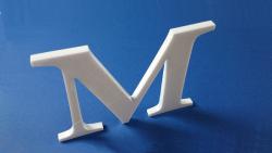 individuelle 3D Buchstaben aus Acryl 5mm - für Details bitte klicken Profilbuchstaben, Acrylbuchstaben nach Ihren Vorlagen